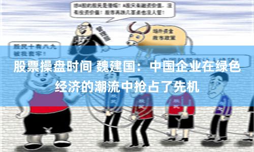 股票操盘时间 魏建国：中国企业在绿色经济的潮流中抢占了先机